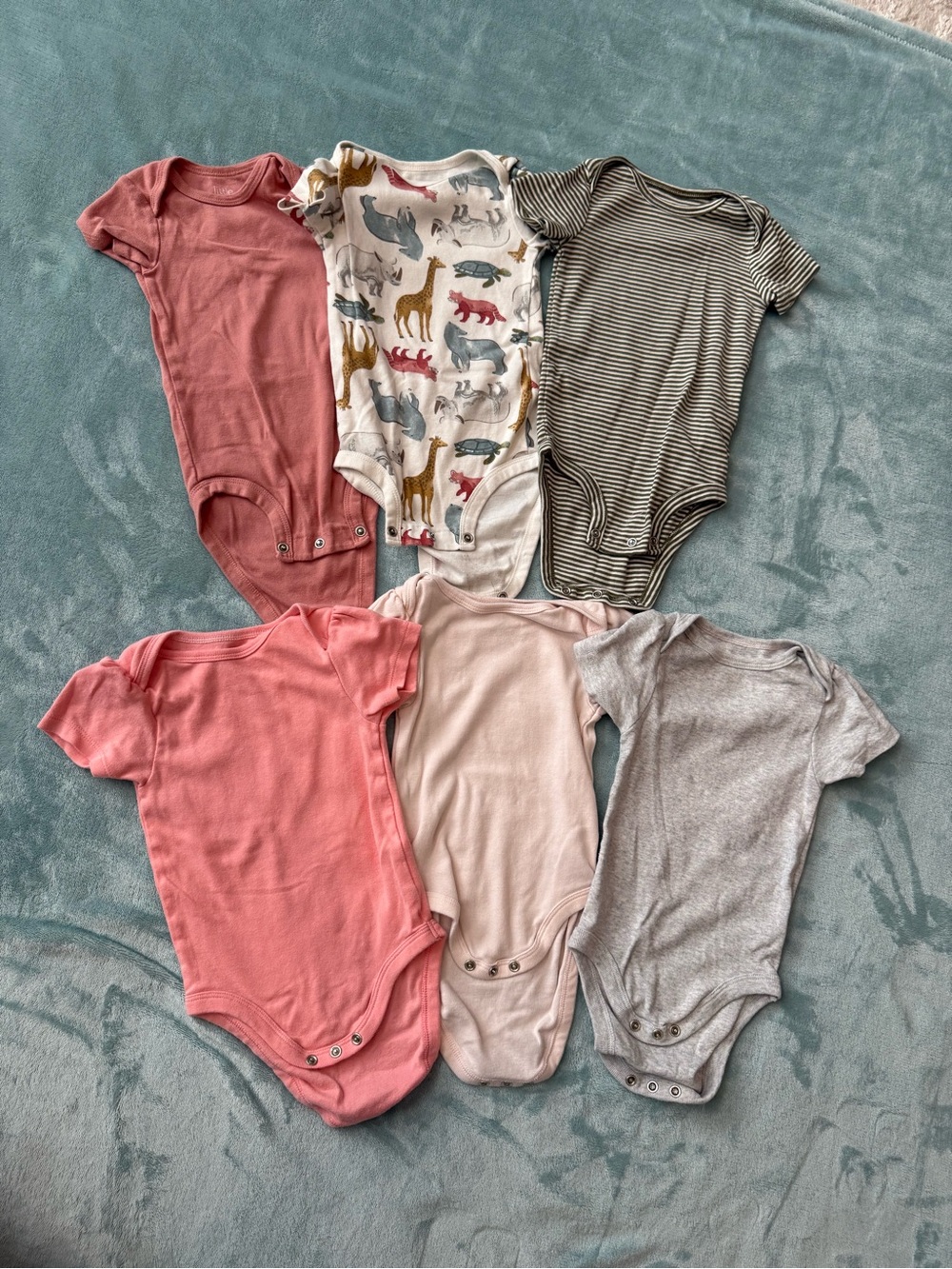 EUC 12 month bodysuit bundle